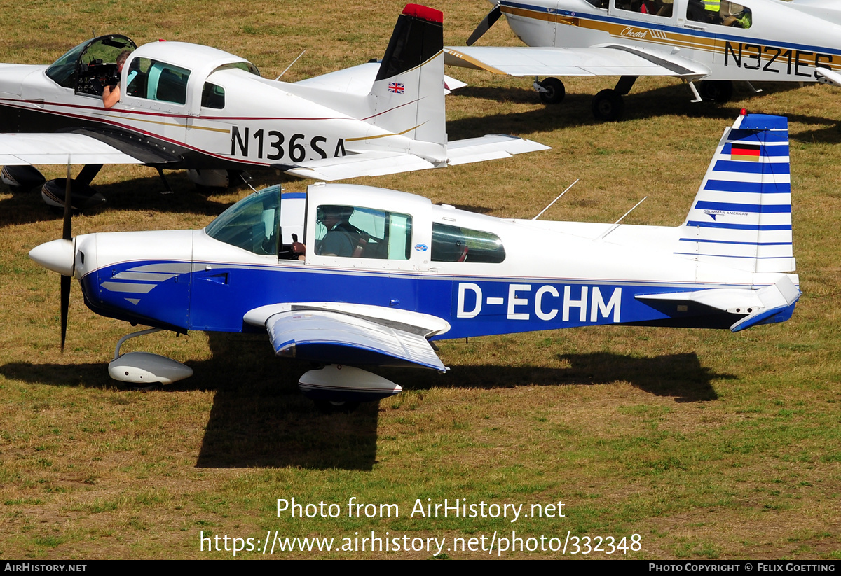 Aircraft Photo of D-ECHM | Grumman American AA-5 Traveler | AirHistory.net #332348