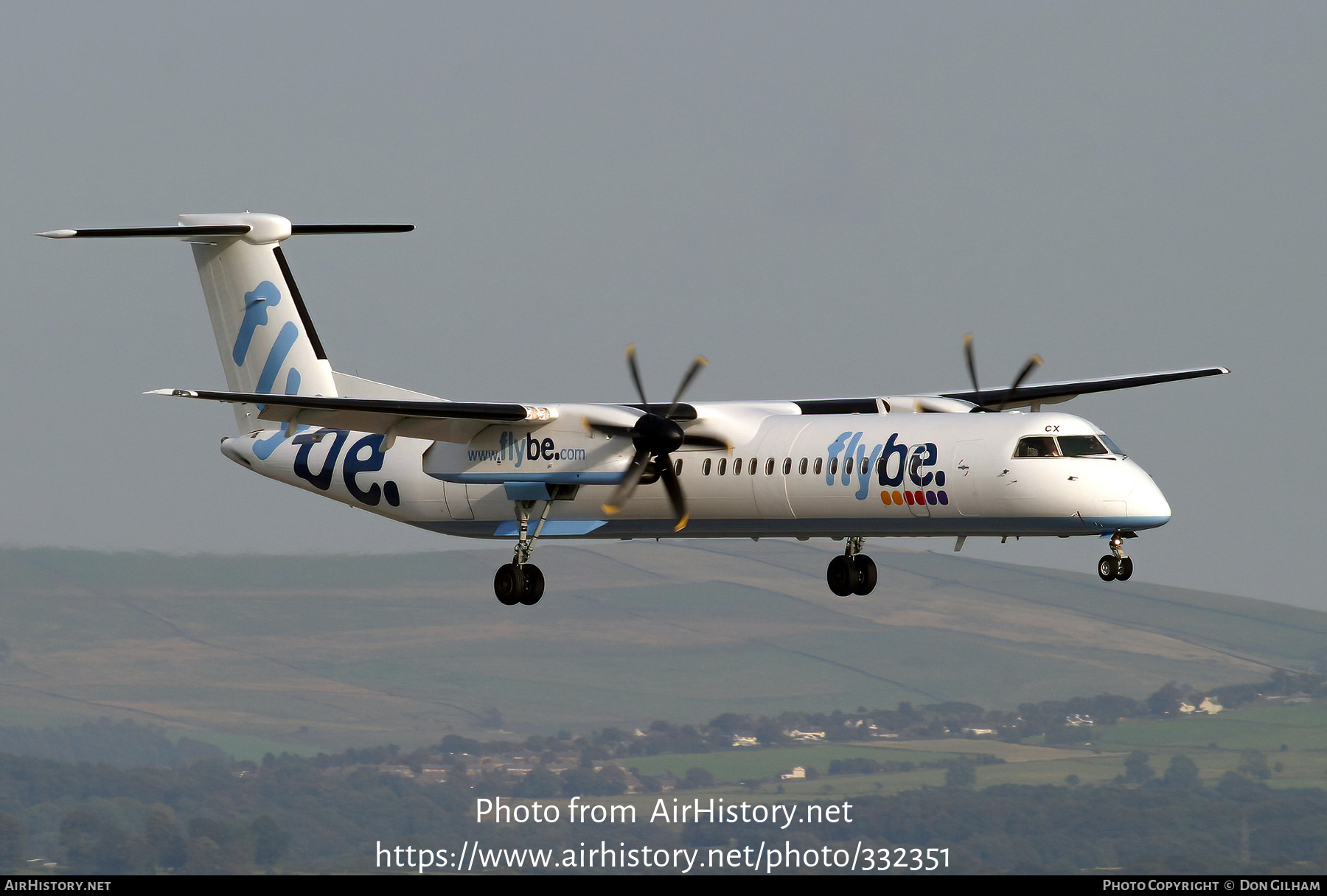 Aircraft Photo of G-JECX | Bombardier DHC-8-402 Dash 8 | Flybe | AirHistory.net #332351