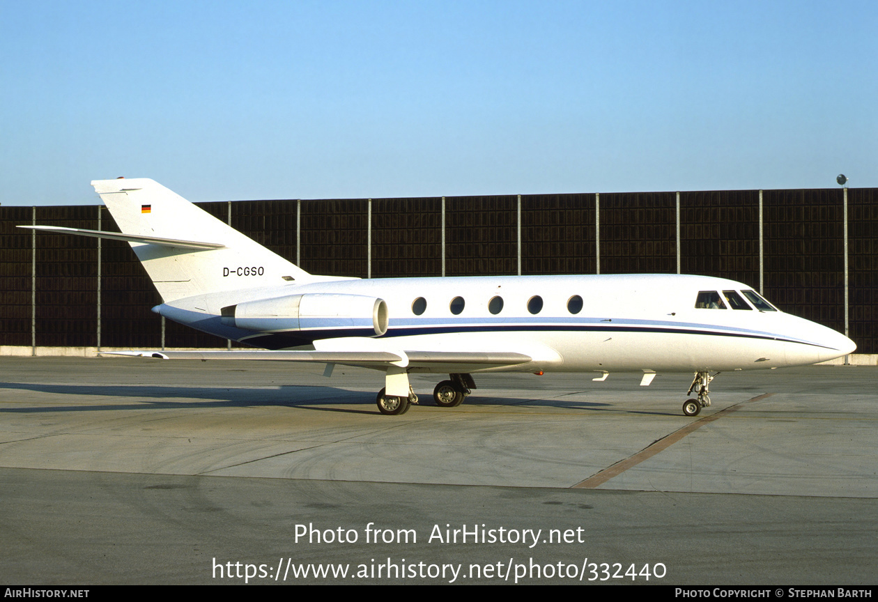 Aircraft Photo of D-CGSO | Dassault Falcon 20E | AirHistory.net #332440