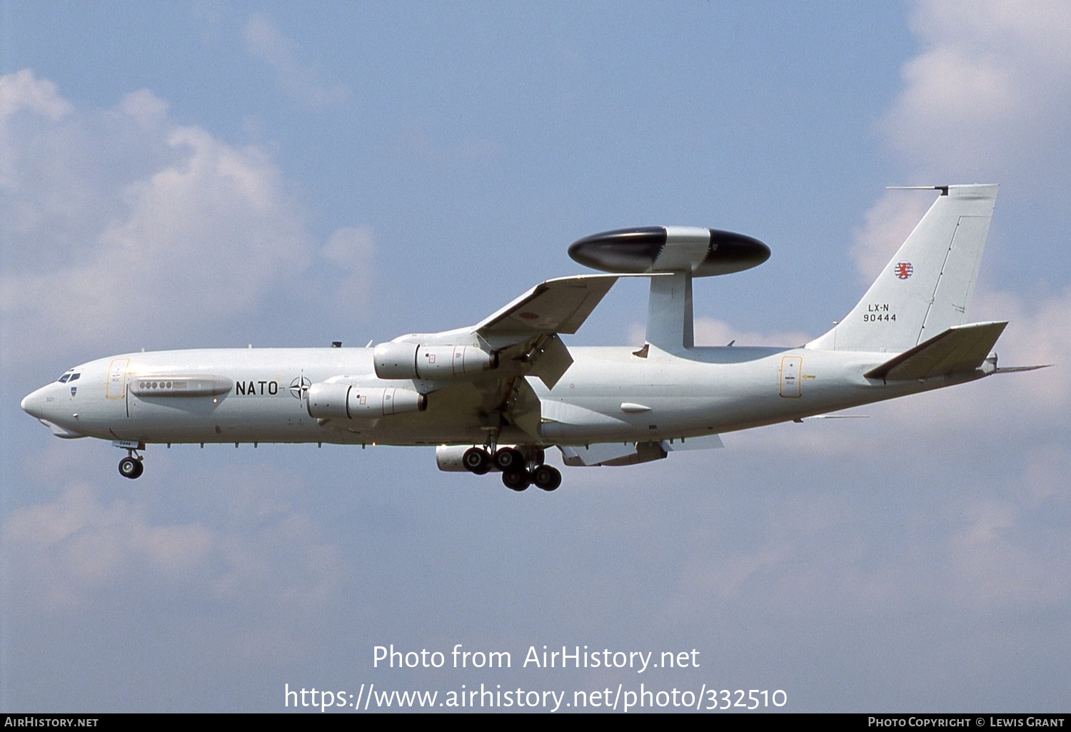 Aircraft Photo of LX-N90444 | Boeing E-3A Sentry | Luxembourg - NATO | AirHistory.net #332510