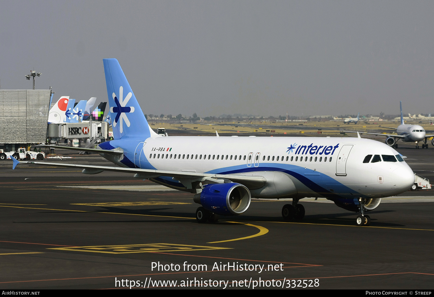 Aircraft Photo of XA-RBA | Airbus A320-214 | Interjet | AirHistory.net #332528