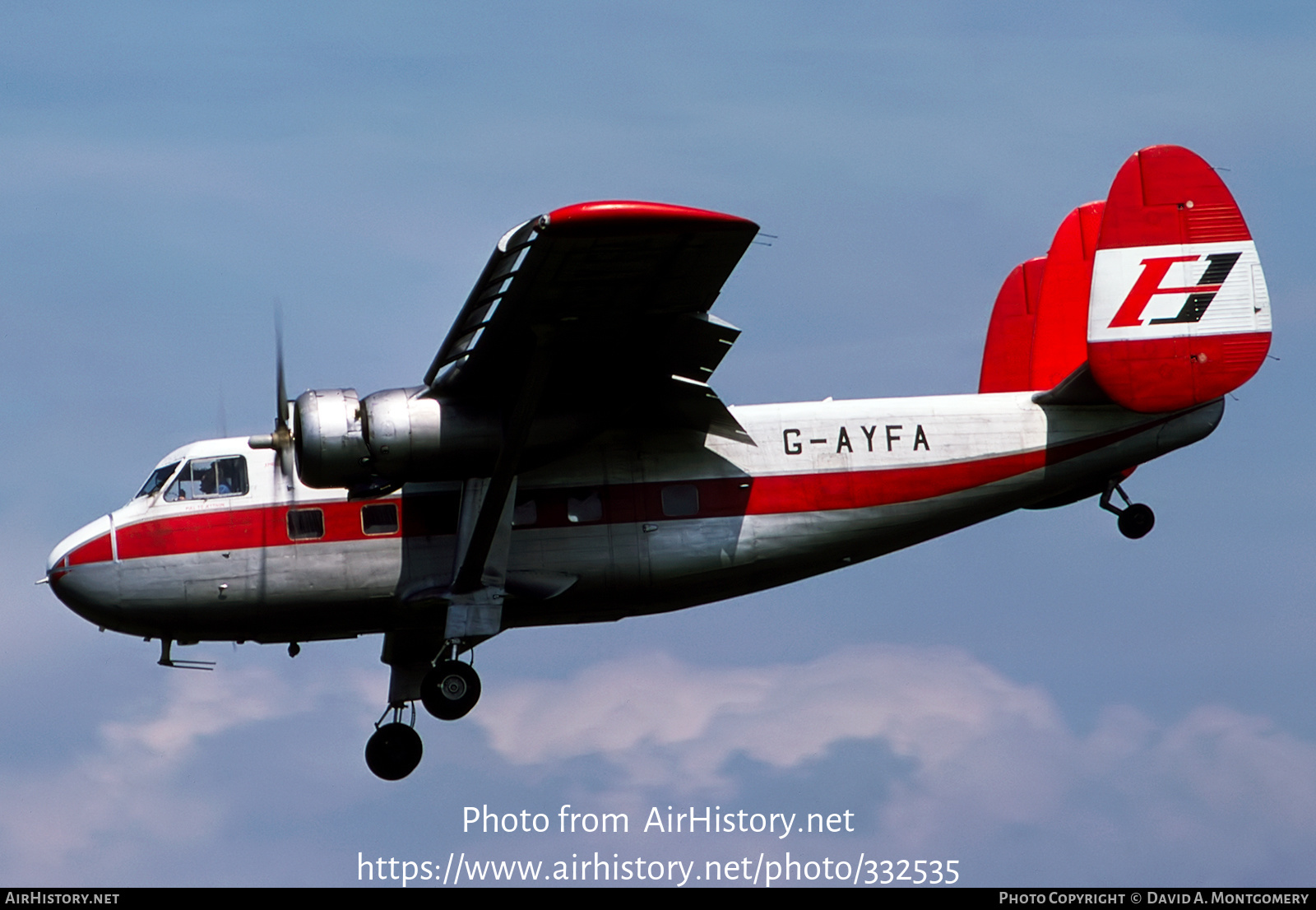 Aircraft Photo of G-AYFA | Scottish Aviation Twin Pioneer Series 3 | AirHistory.net #332535