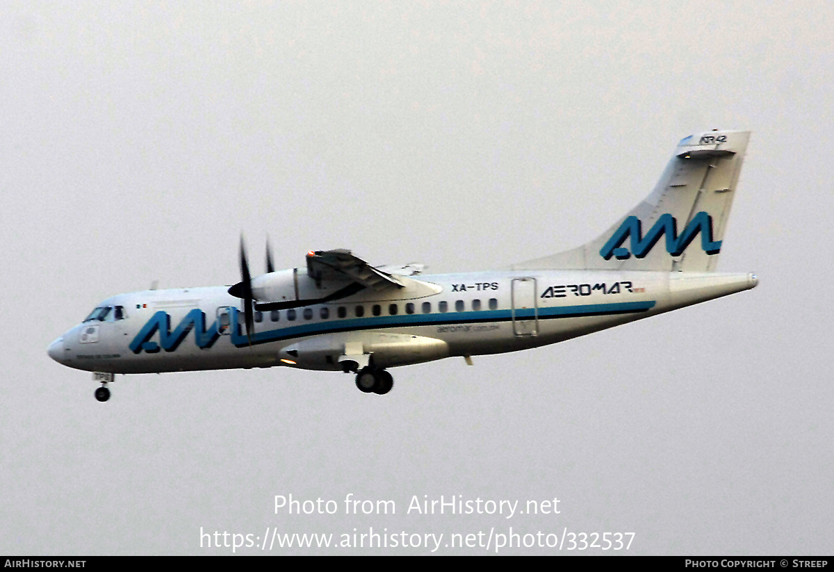 Aircraft Photo of XA-TPS | ATR ATR-42-500 | Aeromar | AirHistory.net #332537