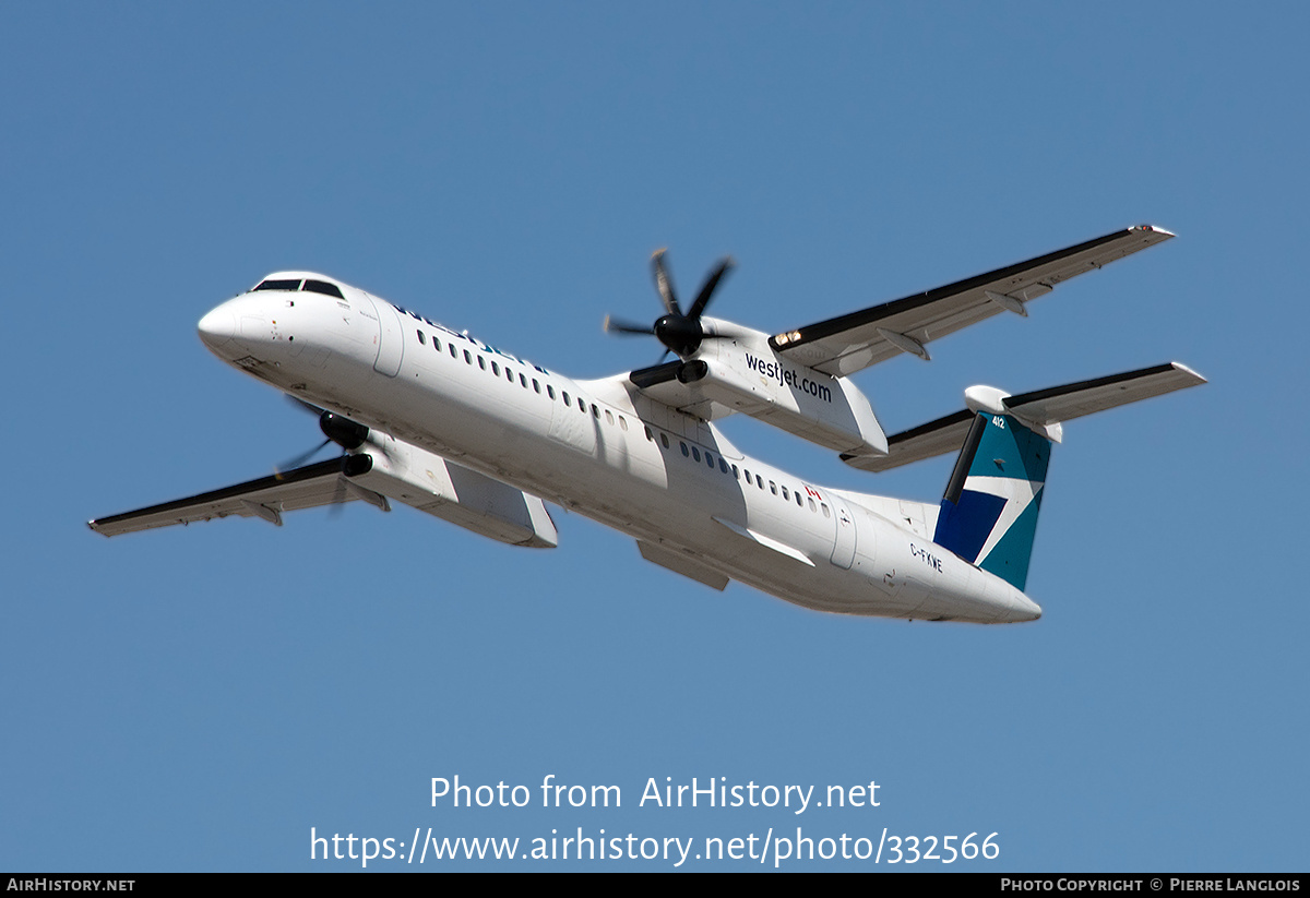 Aircraft Photo of C-FKWE | Bombardier DHC-8-402 Dash 8 | WestJet | AirHistory.net #332566