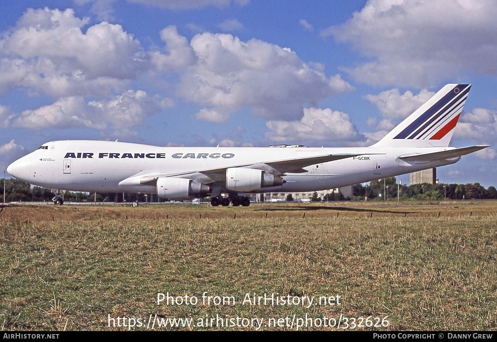 Aircraft Photo of F-GCBK | Boeing 747-228F/SCD | Air France Cargo | AirHistory.net #332626