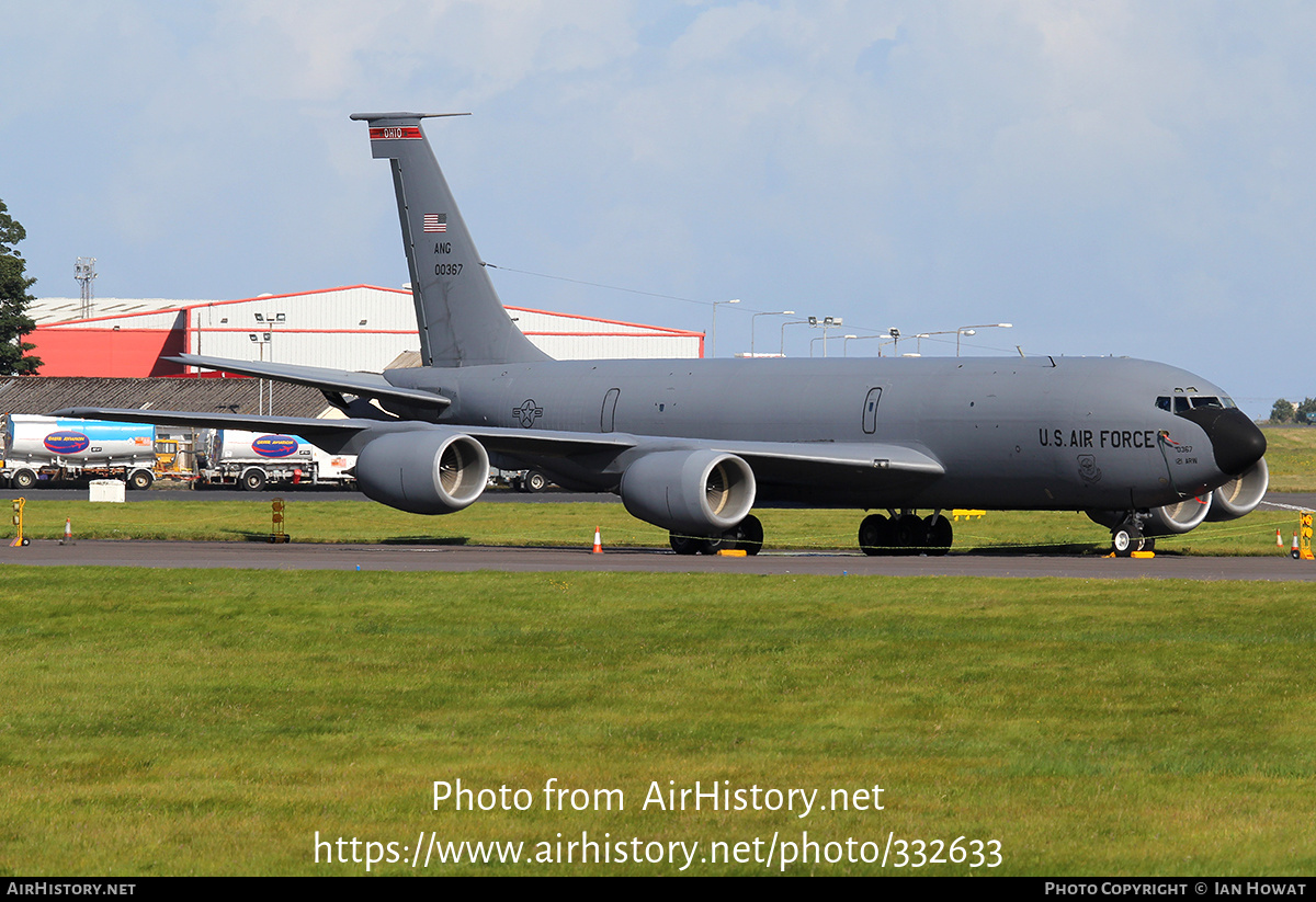 Aircraft Photo of 60-0367 / 00367 | Boeing KC-135R Stratotanker | USA - Air Force | AirHistory.net #332633