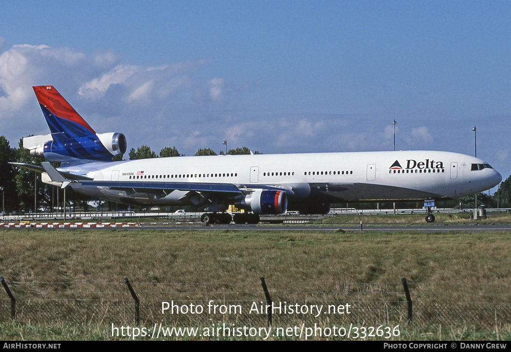 Aircraft Photo of N813DE | McDonnell Douglas MD-11 | Delta Air Lines | AirHistory.net #332636