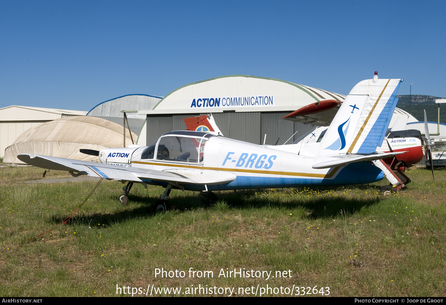 Aircraft Photo of F-BRGS | Socata MS-893A Rallye Commodore 180 | Action Communication | AirHistory.net #332643