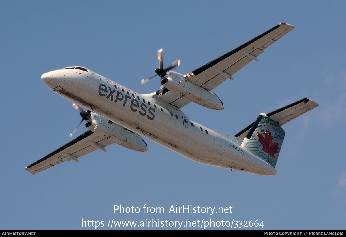 Aircraft Photo of C-GTAQ | De Havilland Canada DHC-8-301 Dash 8 | Air Canada Express | AirHistory.net #332664