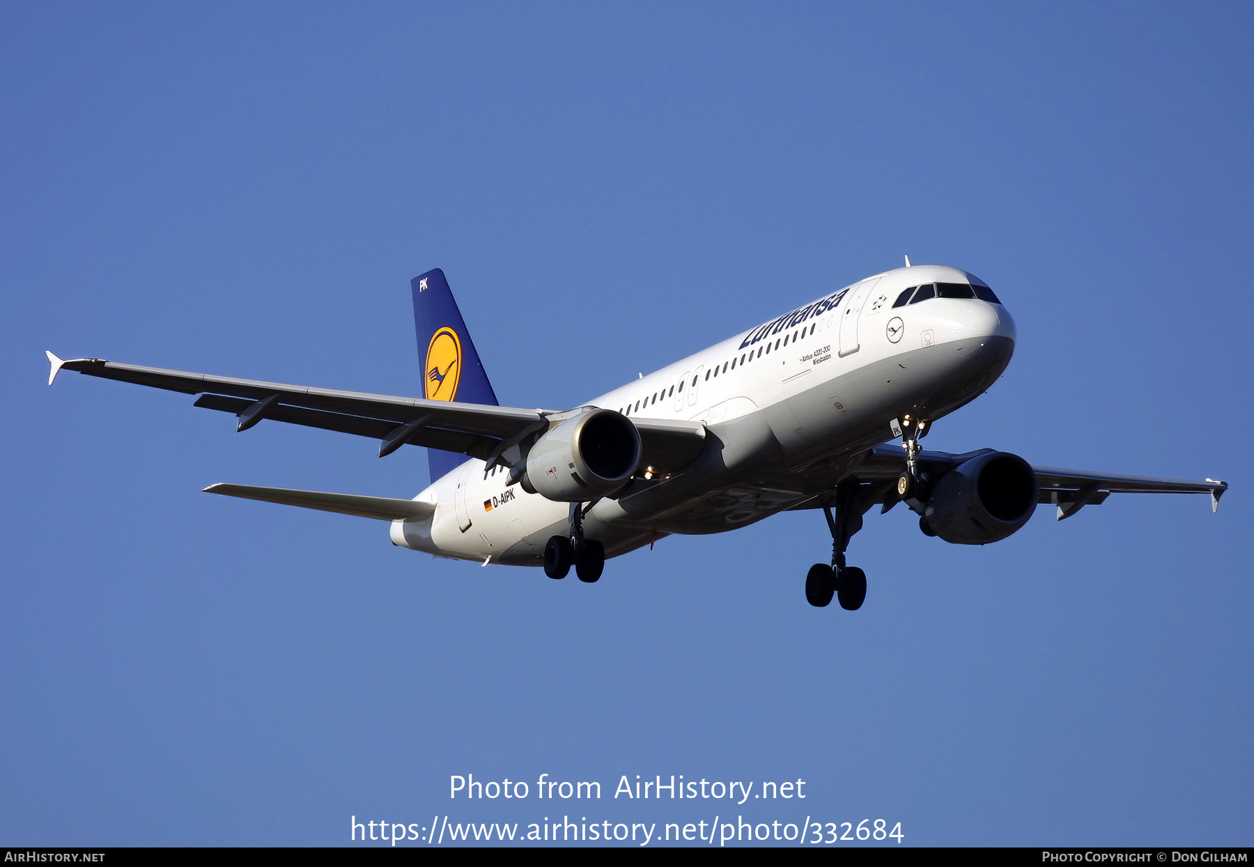 Aircraft Photo of D-AIPK | Airbus A320-211 | Lufthansa | AirHistory.net #332684