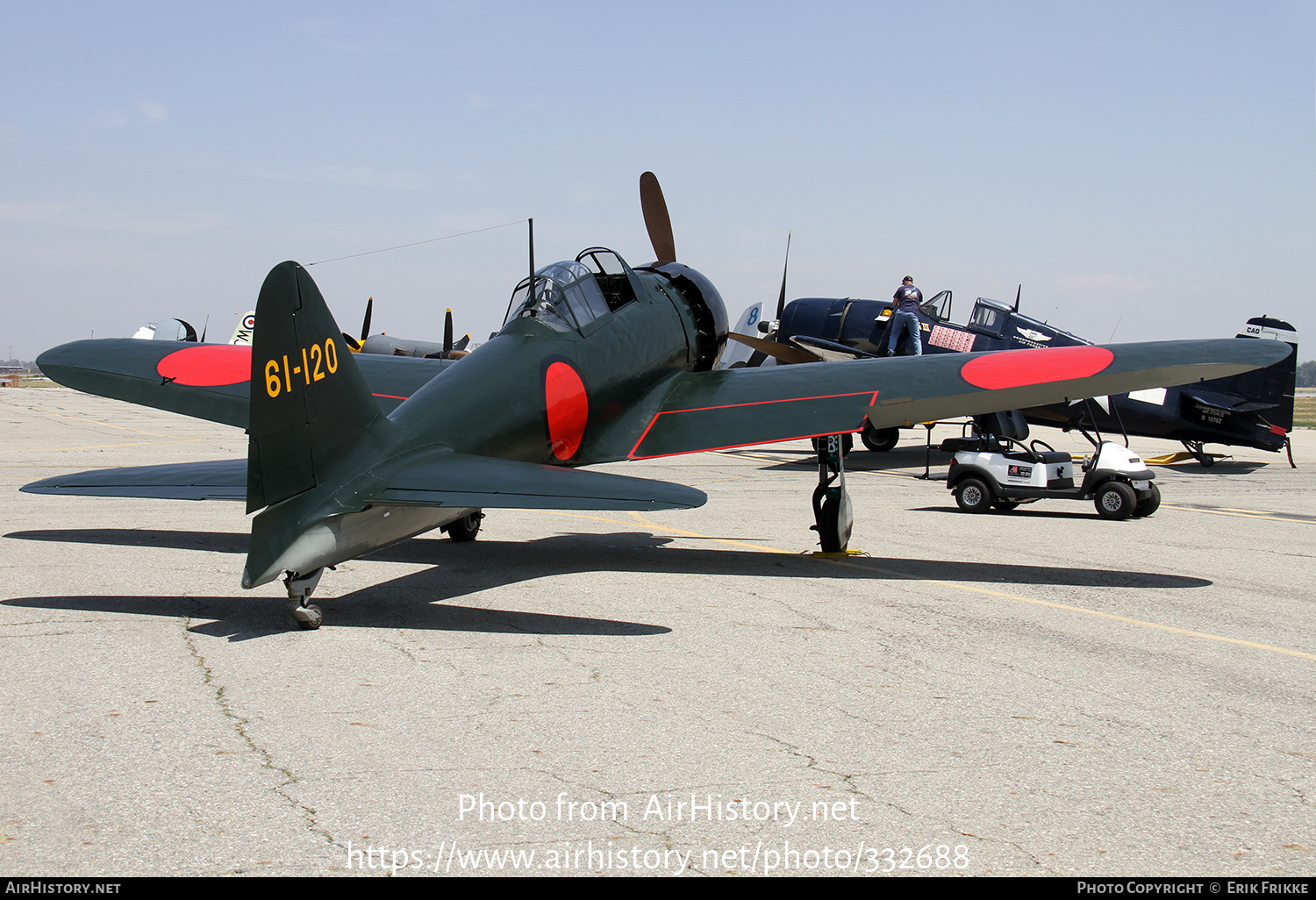 Aircraft Photo of N46770 / NX46770 | Mitsubishi A6M5 Reisen (Zero) | Japan - Air Force | AirHistory.net #332688