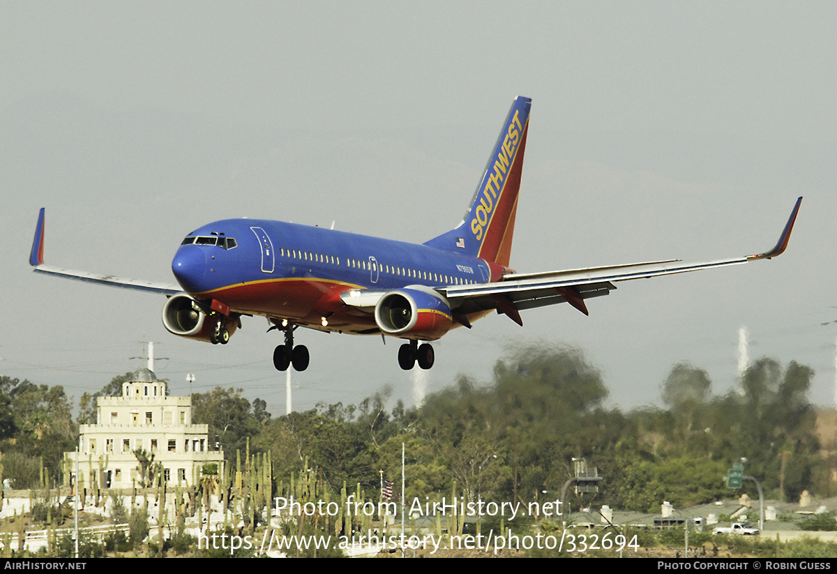 Aircraft Photo of N796SW | Boeing 737-7H4 | Southwest Airlines | AirHistory.net #332694