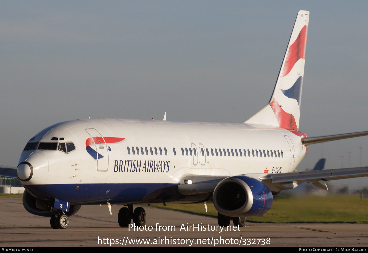 Aircraft Photo of G-DOCE | Boeing 737-436 | British Airways | AirHistory.net #332738