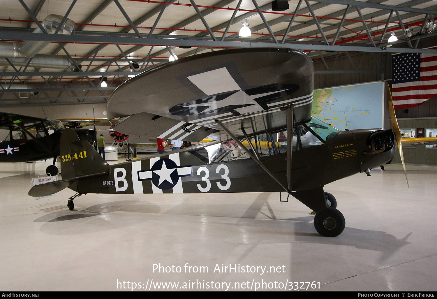 Aircraft Photo of N48679 / 329441 | Piper L-4H Grasshopper (J-3C-65D) | AirHistory.net #332761