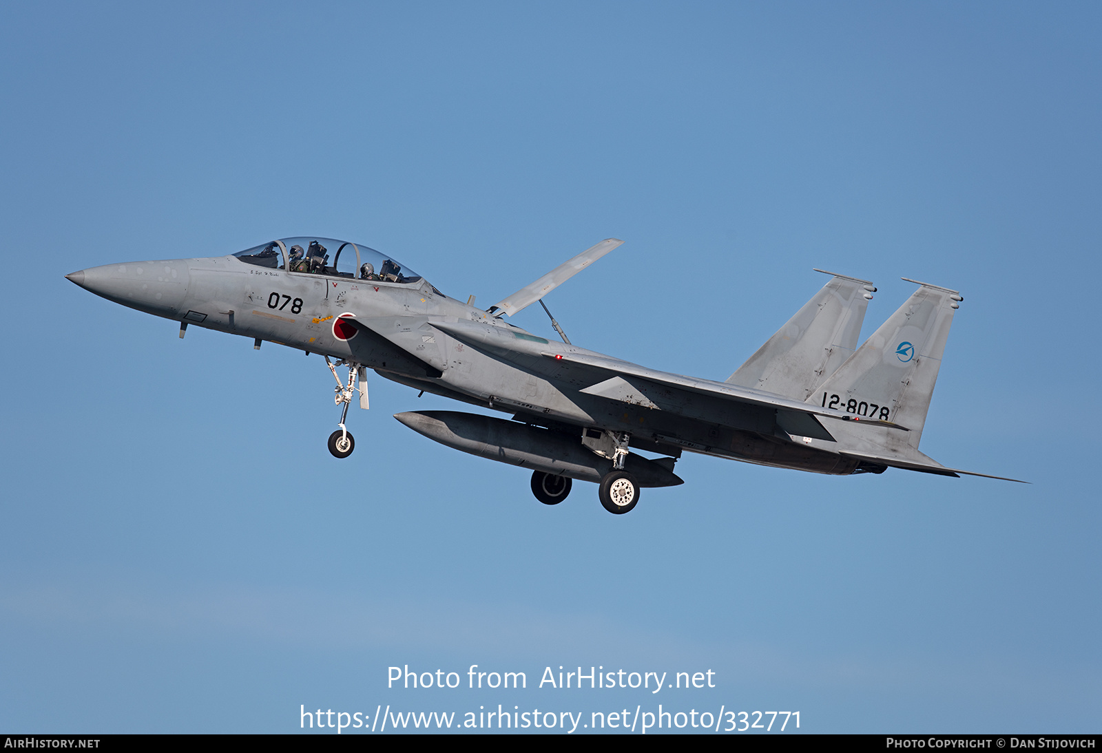 Aircraft Photo of 12-8078 | McDonnell Douglas F-15DJ Eagle | Japan - Air Force | AirHistory.net #332771