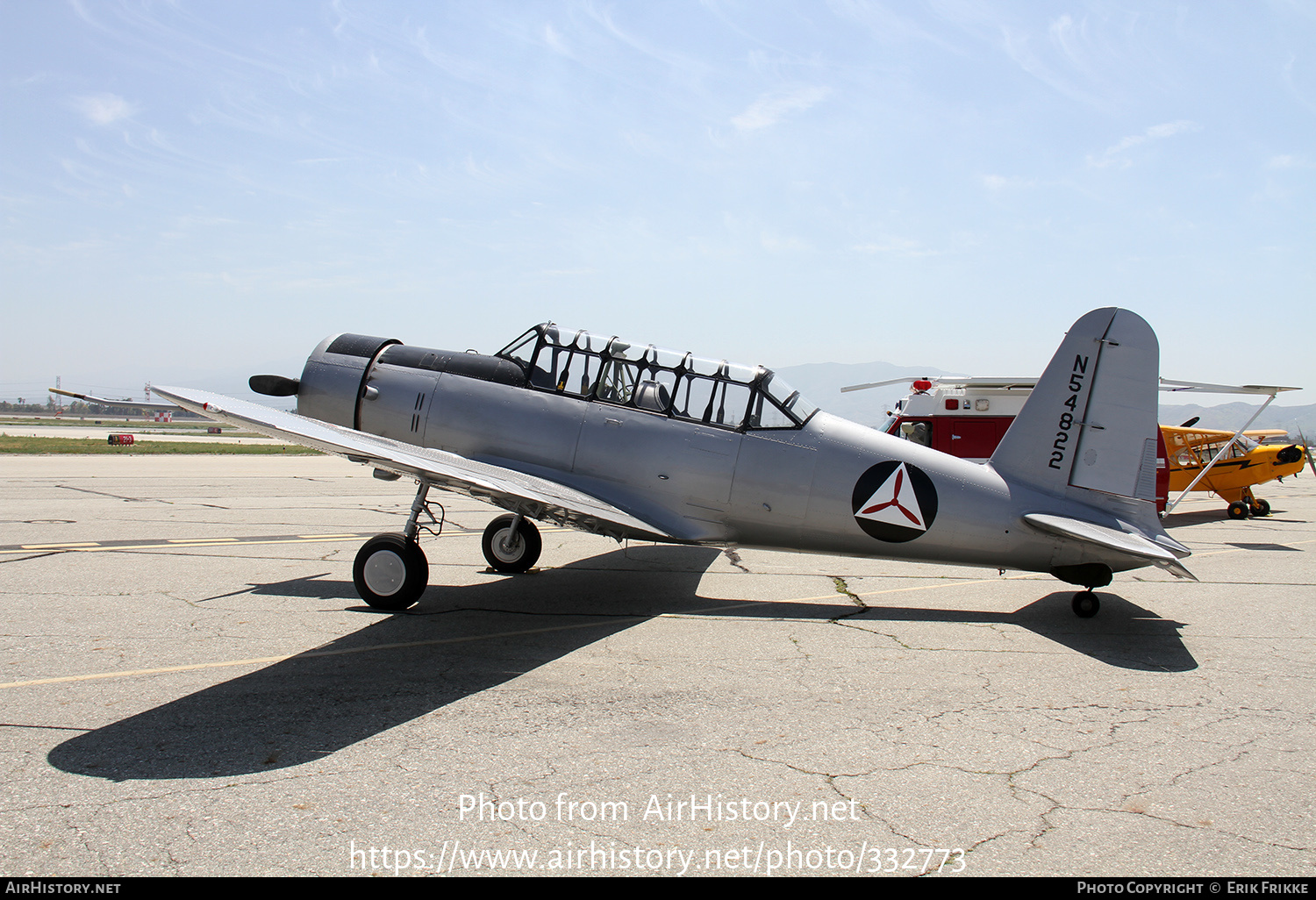 Aircraft Photo of N54822 | Vultee BT-13B Valiant | AirHistory.net #332773