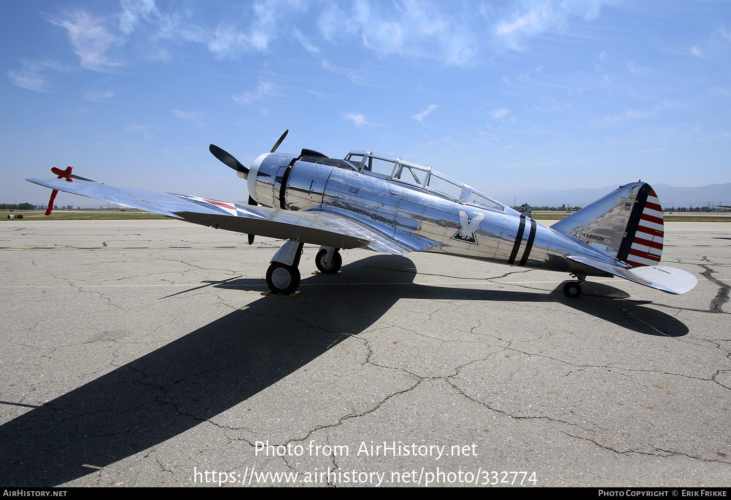 Aircraft Photo of N55539 | Seversky AT-12 (2PA) | USA - Air Force | AirHistory.net #332774