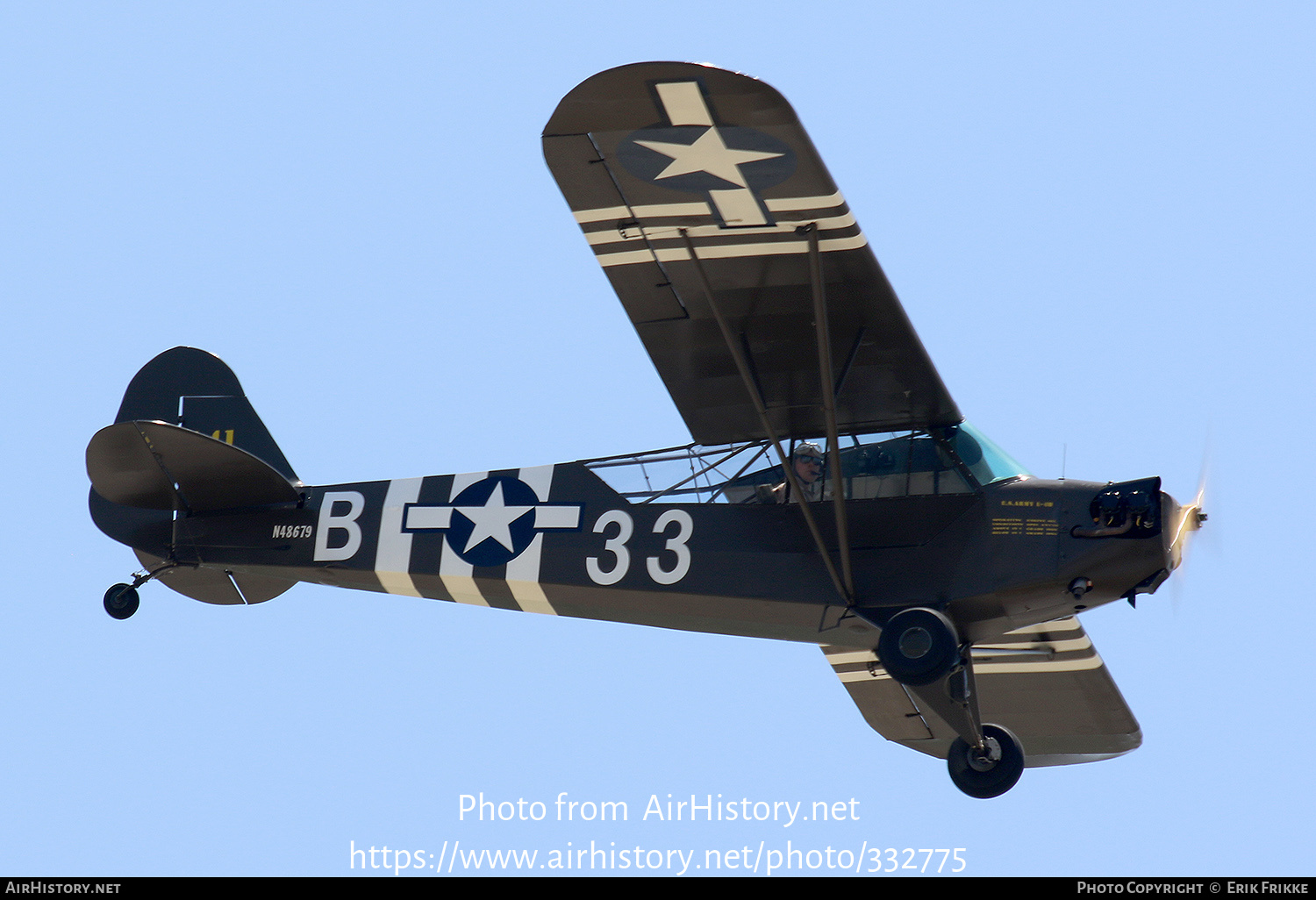 Aircraft Photo of N48679 | Piper L-4H Grasshopper (J-3C-65D) | AirHistory.net #332775