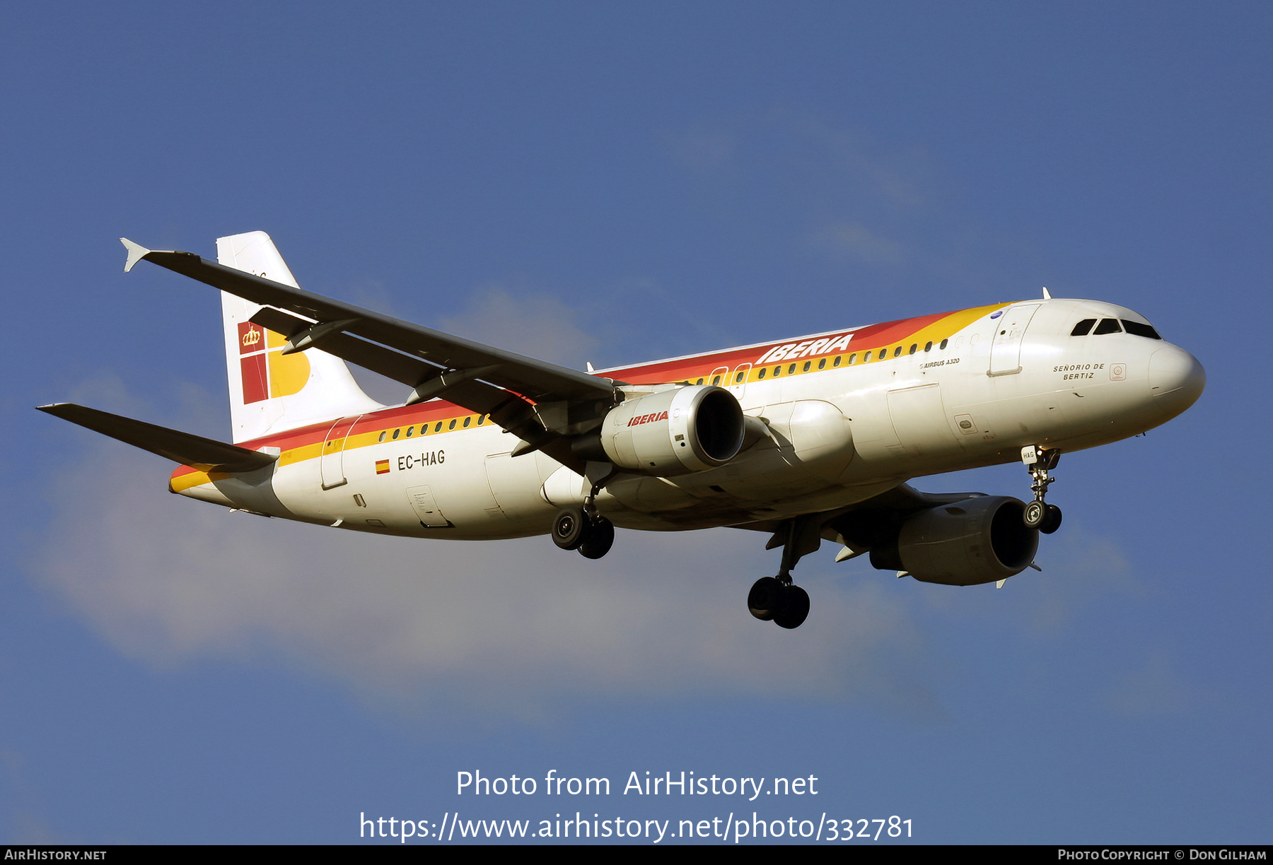 Aircraft Photo of EC-HAG | Airbus A320-214 | Iberia | AirHistory.net #332781