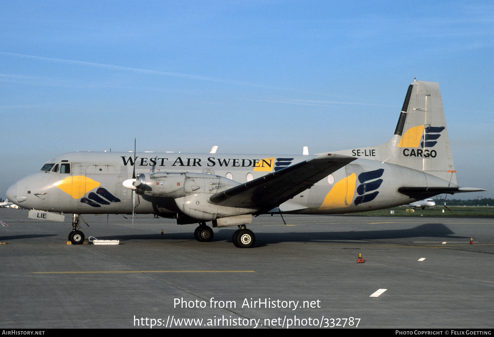 Aircraft Photo of SE-LIE | Hawker Siddeley HS-748 Srs2A/229 | West Air Sweden | AirHistory.net #332787