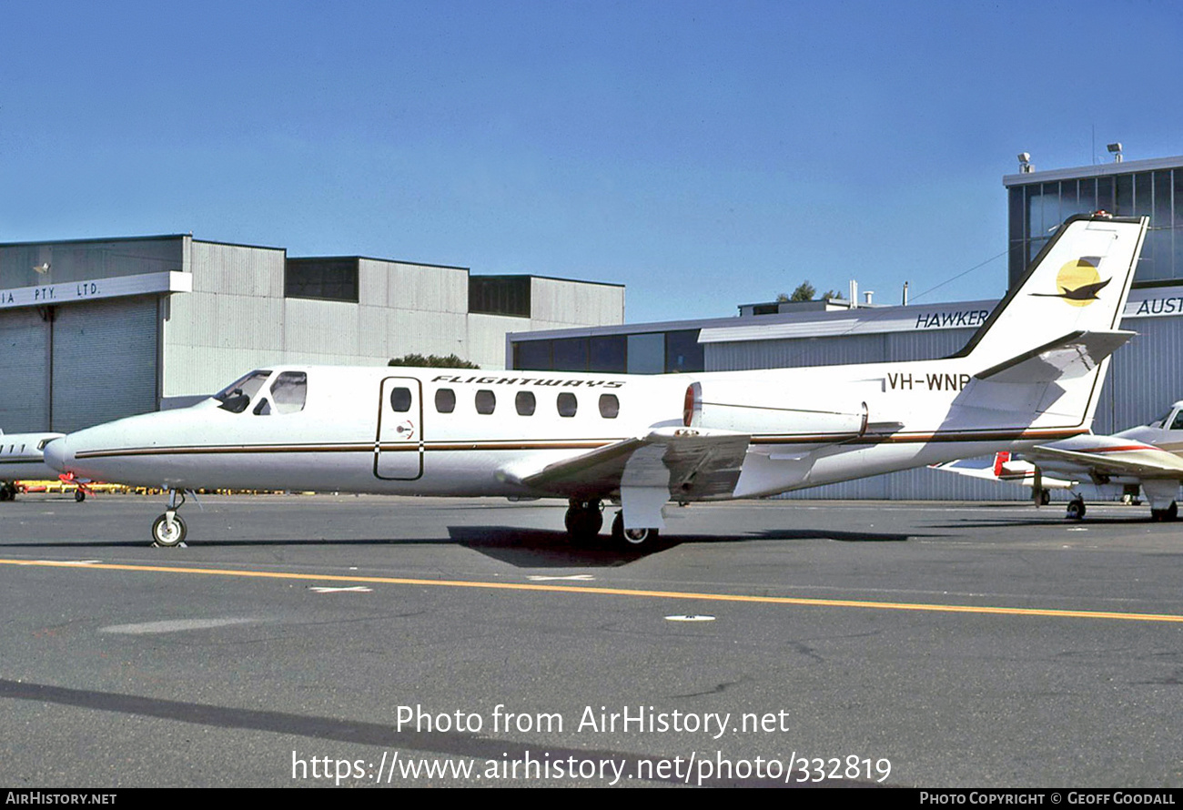 Aircraft Photo of VH-WNP | Cessna 550 Citation II | Flightways | AirHistory.net #332819