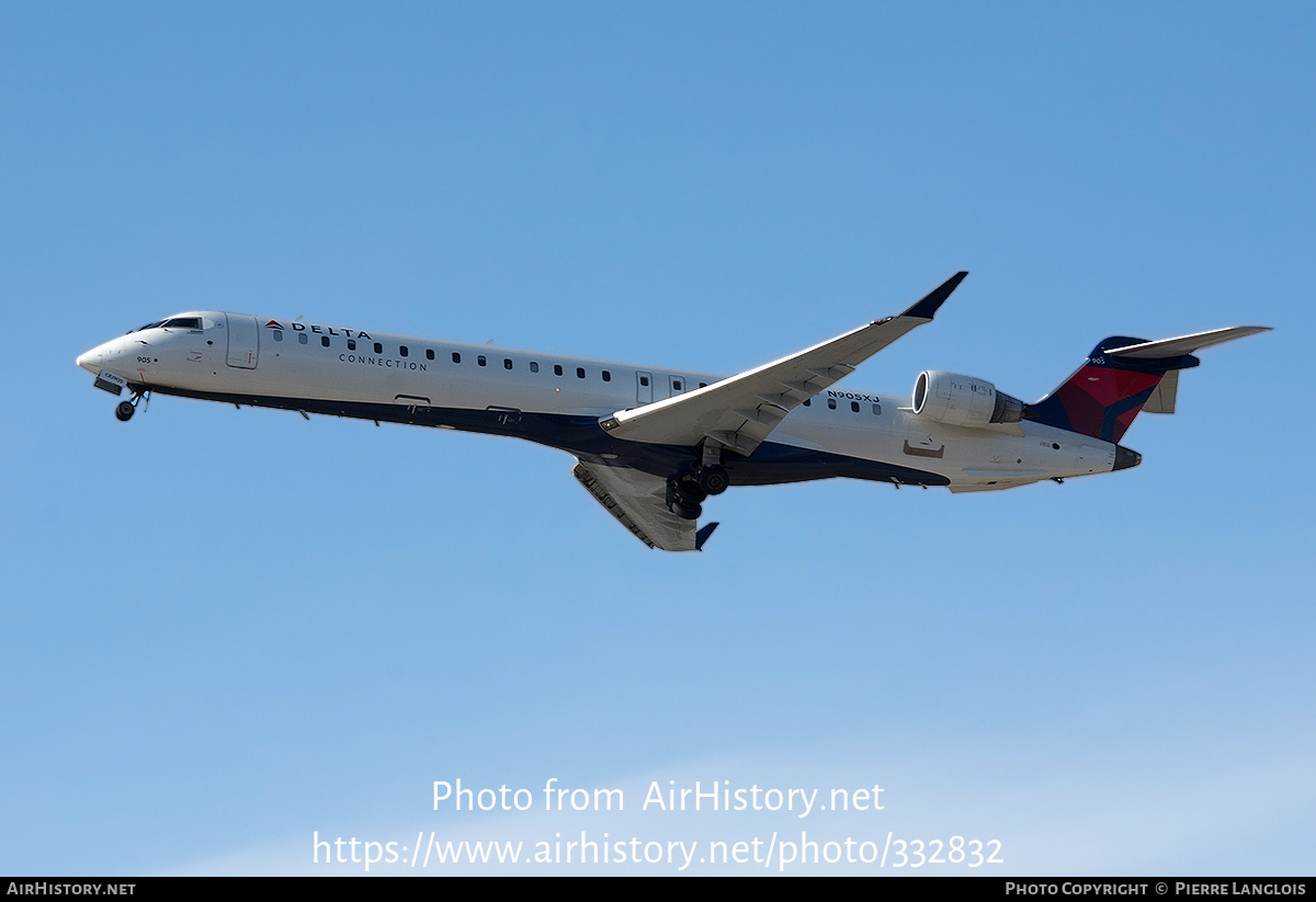 Aircraft Photo of N905XJ | Bombardier CRJ-900LR (CL-600-2D24) | Delta Connection | AirHistory.net #332832