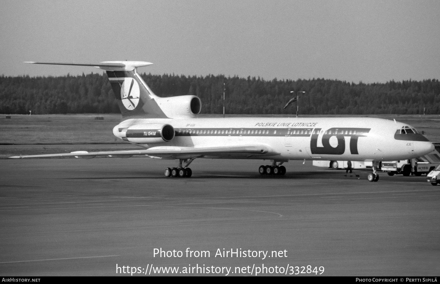 Aircraft Photo of SP-LCE | Tupolev Tu-154M | LOT Polish Airlines - Polskie Linie Lotnicze | AirHistory.net #332849