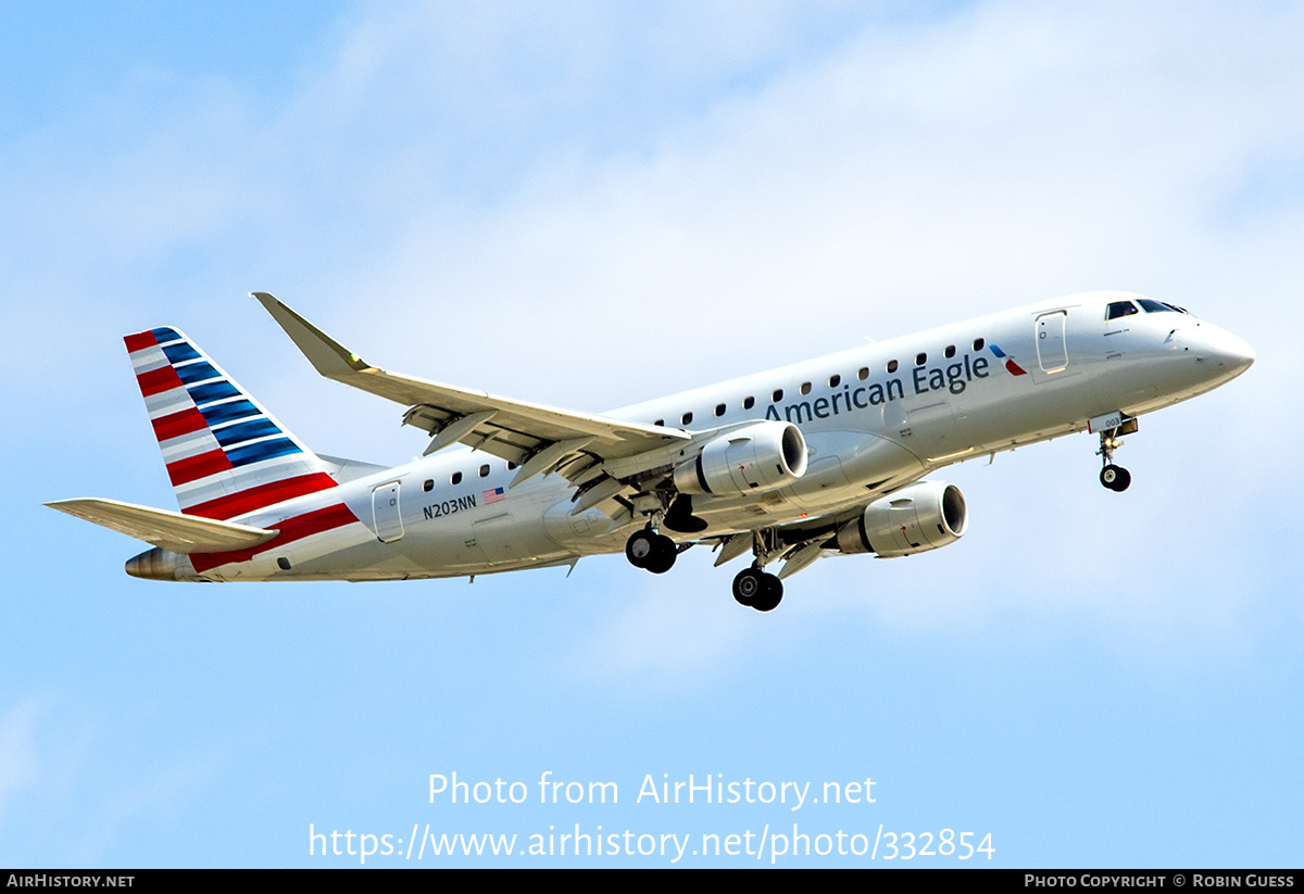 Aircraft Photo of N203NN | Embraer 175LR (ERJ-170-200LR) | American Eagle | AirHistory.net #332854