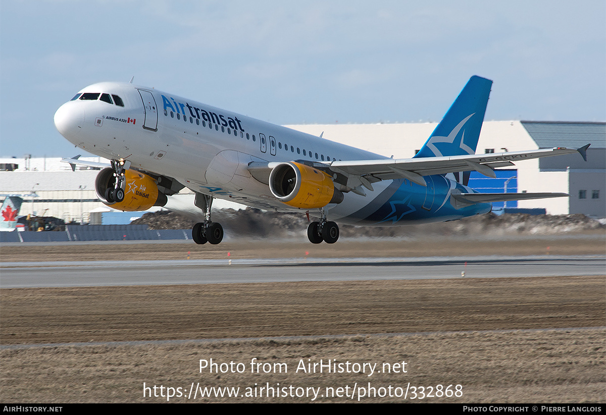 Aircraft Photo of C-GCKU | Airbus A320-212 | Air Transat | AirHistory.net #332868