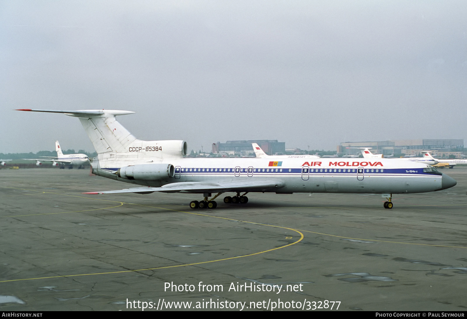 Aircraft Photo of CCCP-85384 | Tupolev Tu-154B-2 | Air Moldova | AirHistory.net #332877