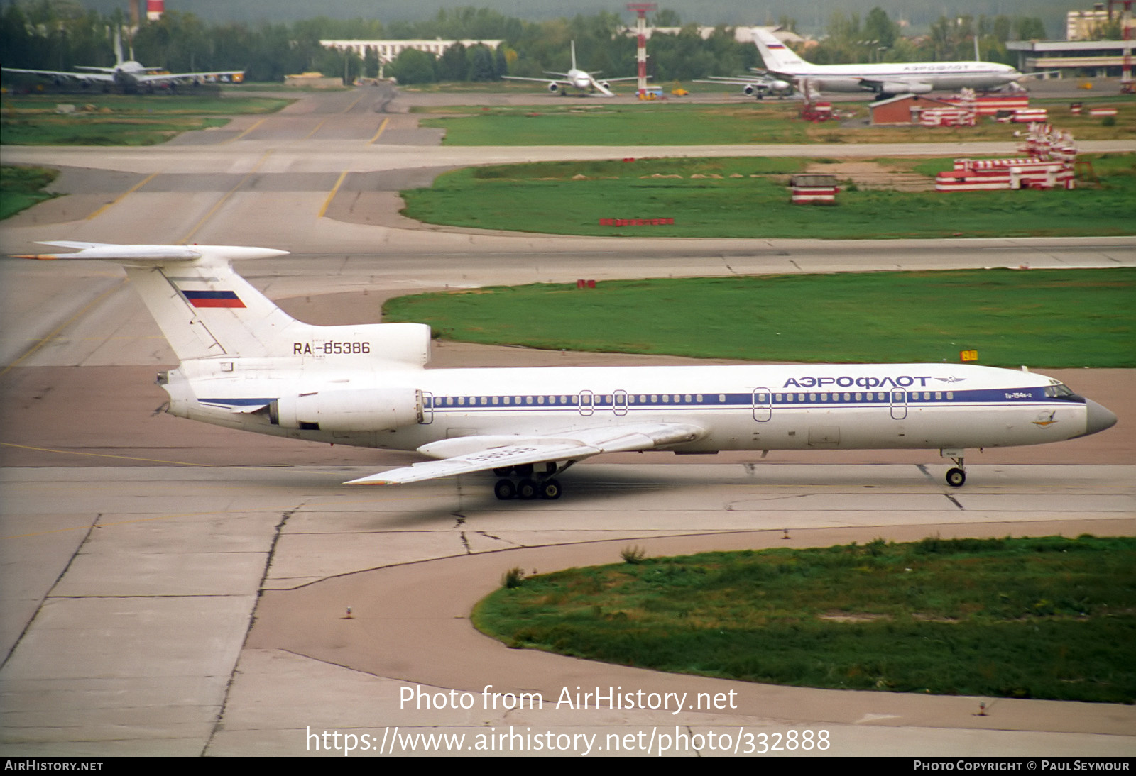 Aircraft Photo of RA-85386 | Tupolev Tu-154B-2 | Aeroflot | AirHistory.net #332888