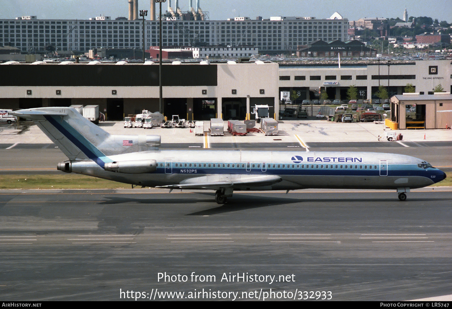 Aircraft Photo of N532PS | Boeing 727-214 | Eastern Air Lines | AirHistory.net #332933