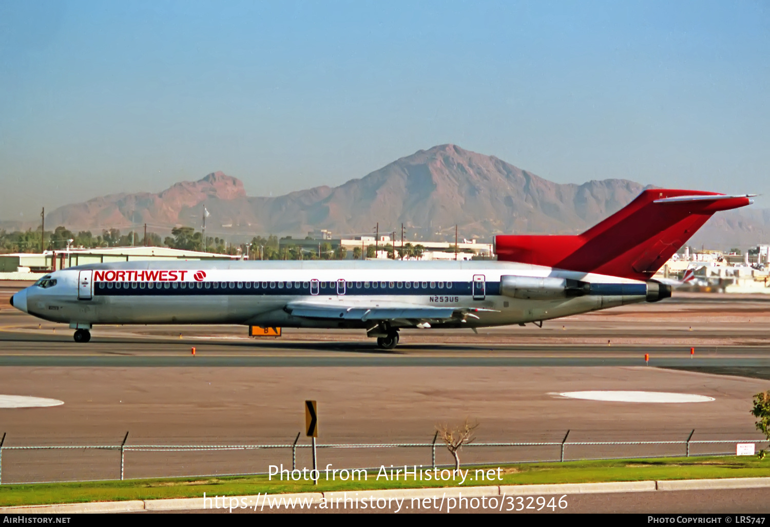 Aircraft Photo of N253US | Boeing 727-251 | Northwest Airlines | AirHistory.net #332946