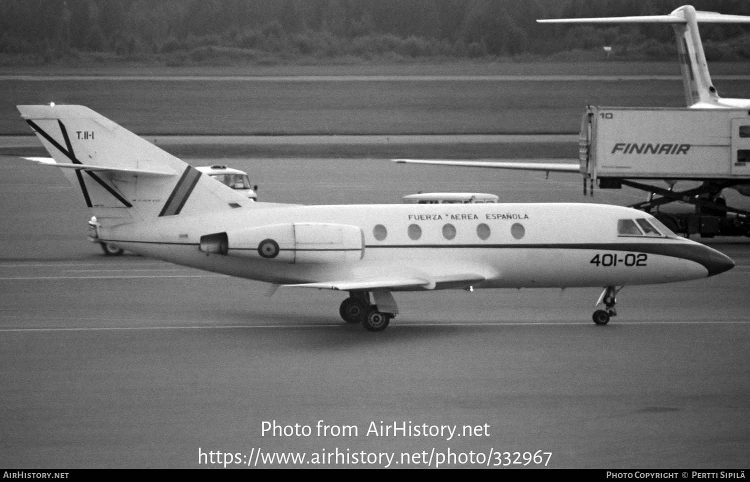 Aircraft Photo of T.11-1 | Dassault Falcon 20E | Spain - Air Force | AirHistory.net #332967