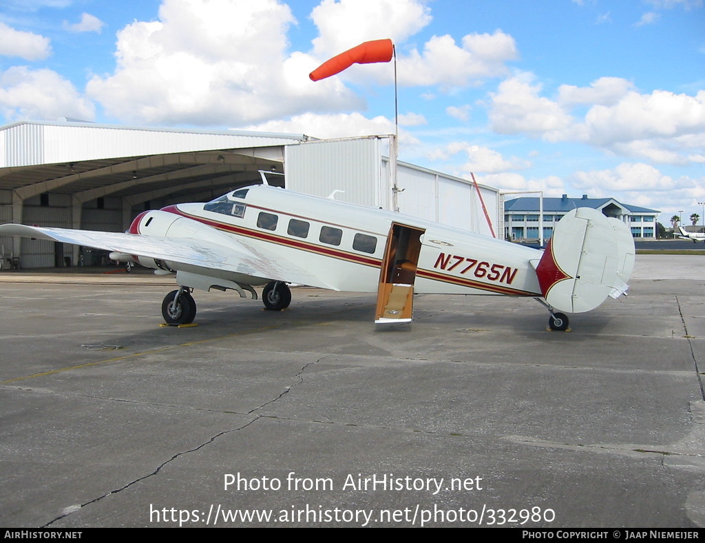 Aircraft Photo of N7765N | Beech E18S | AirHistory.net #332980