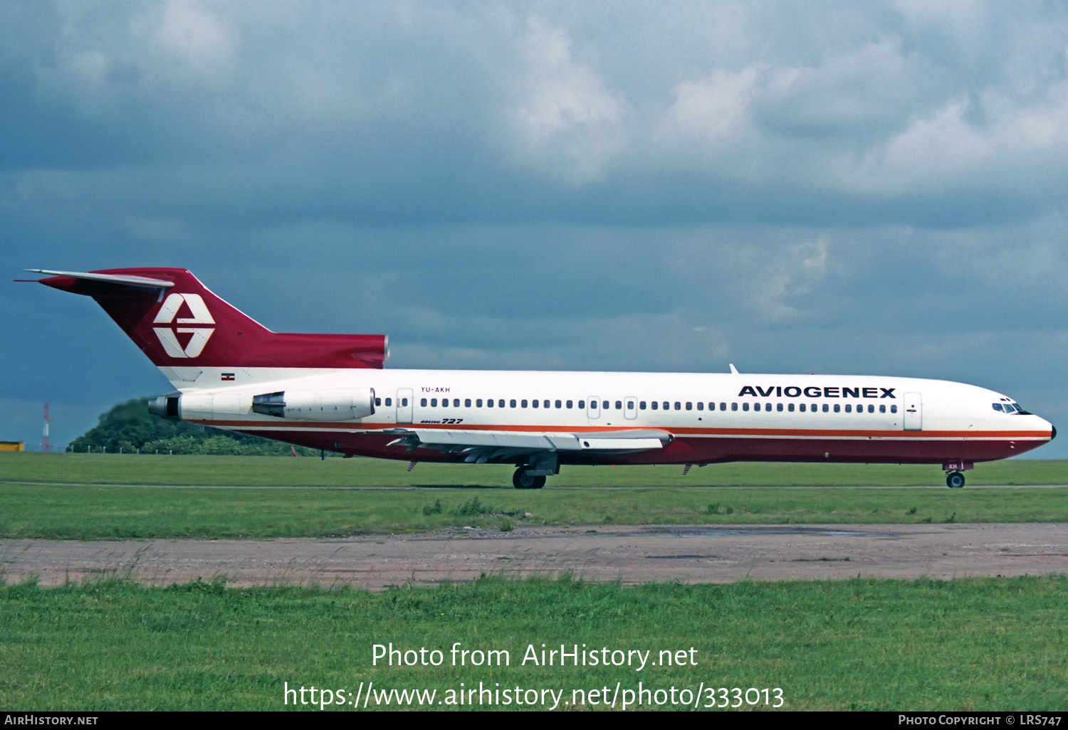 Aircraft Photo of YU-AKH | Boeing 727-2L8/Adv | Aviogenex | AirHistory.net #333013