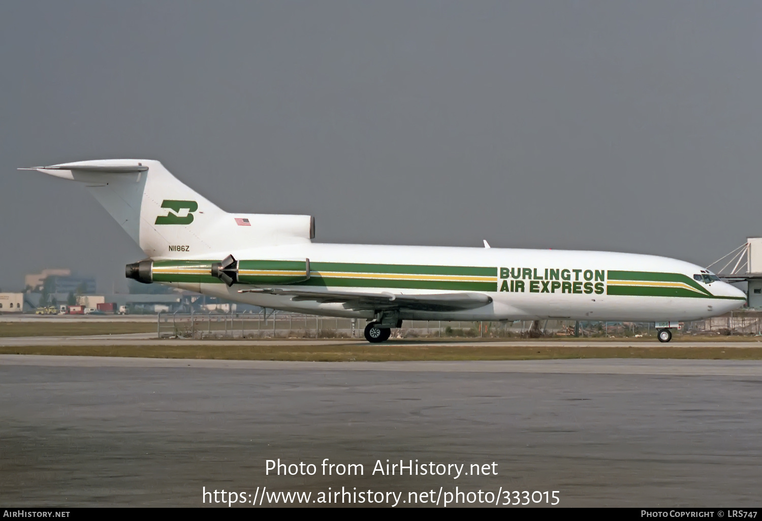 Aircraft Photo of N1186Z | Boeing 727-21C | Burlington Air Express |   #333015