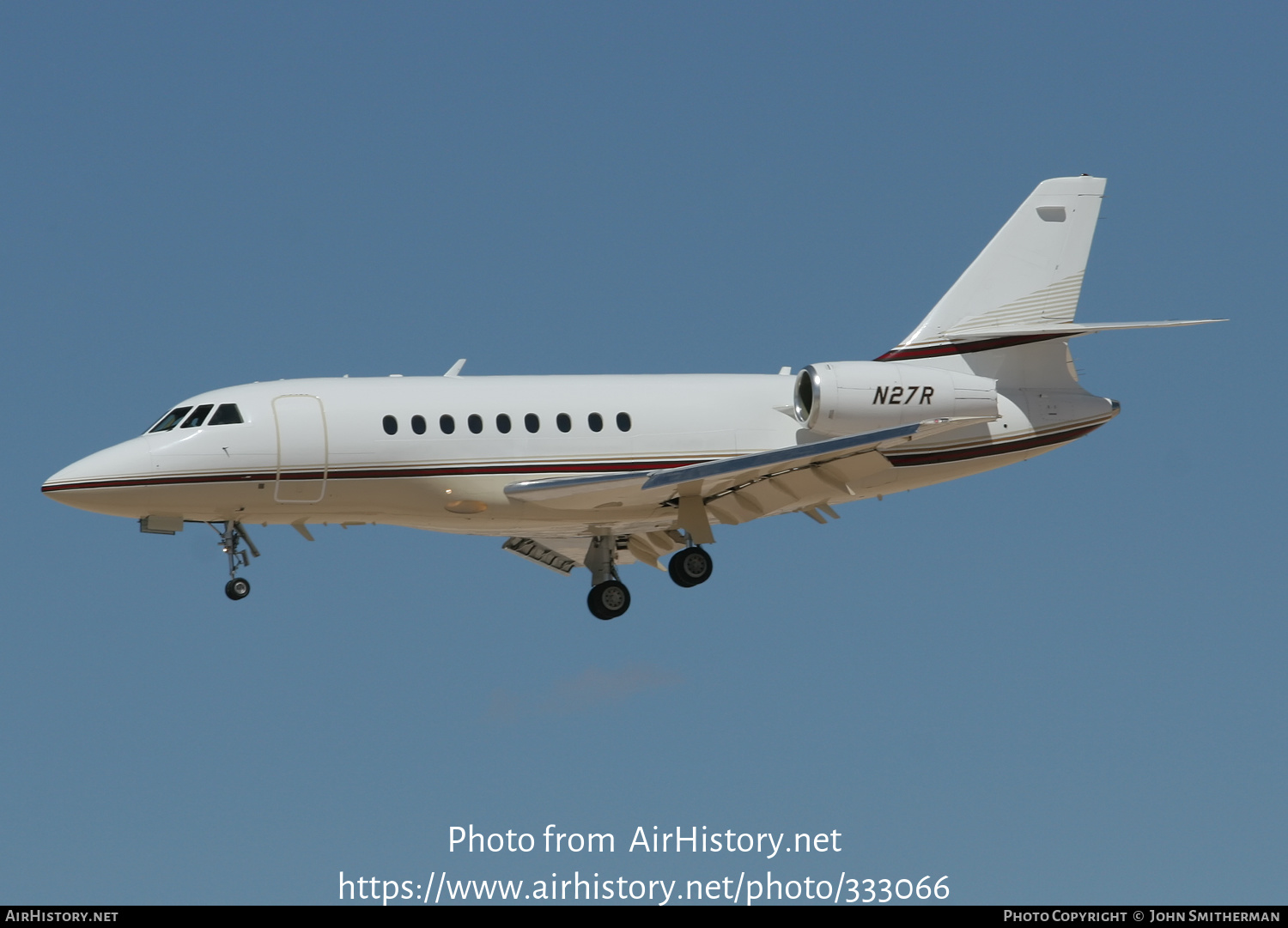 Aircraft Photo of N27R | Dassault Falcon 2000 | AirHistory.net #333066