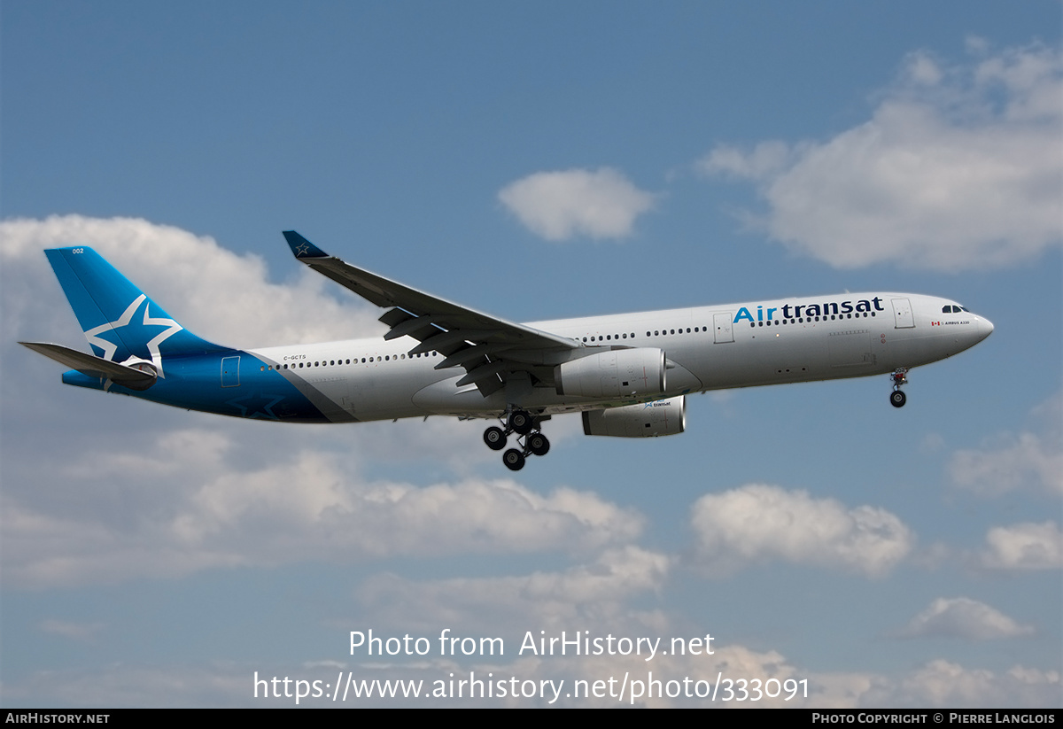 Aircraft Photo of C-GCTS | Airbus A330-342 | Air Transat | AirHistory.net #333091