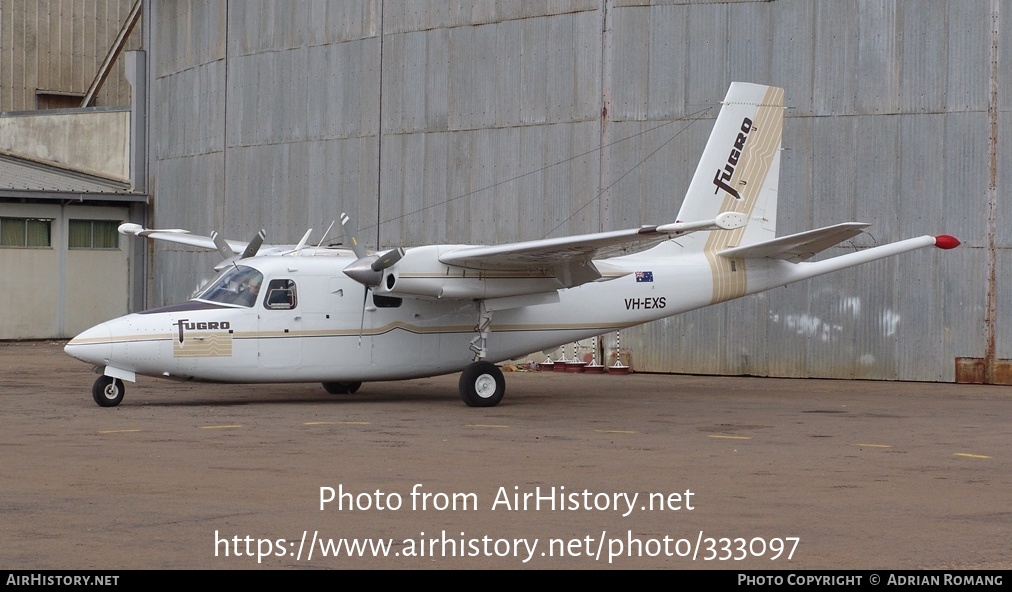 Aircraft Photo of VH-EXS | Aero Commander 500S Shrike Commander | Fugro Airborne Surveys | AirHistory.net #333097