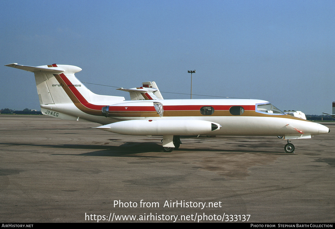 Aircraft Photo of JY-AEG | Lear Jet 23 | Arab Wings | AirHistory.net #333137