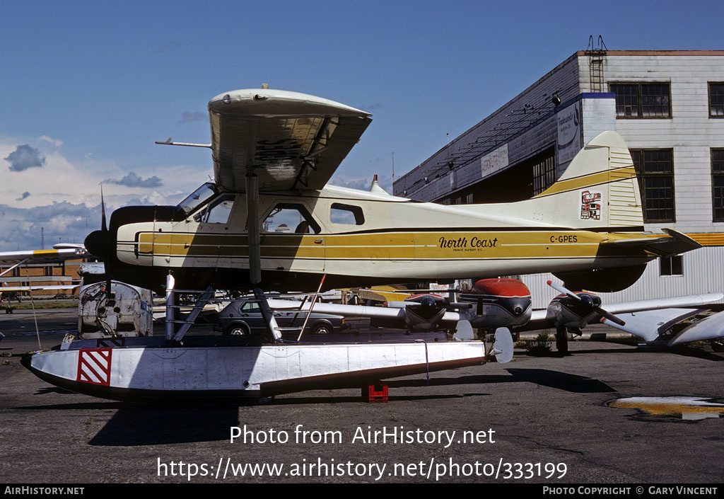 Aircraft Photo of C-GPES | De Havilland Canada DHC-2 Beaver Mk1 | North Coast Air Services - NCAS | AirHistory.net #333199