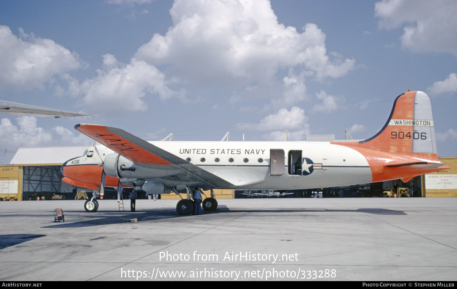 Aircraft Photo of 90406 | Douglas C-54R Skymaster | USA - Navy | AirHistory.net #333288