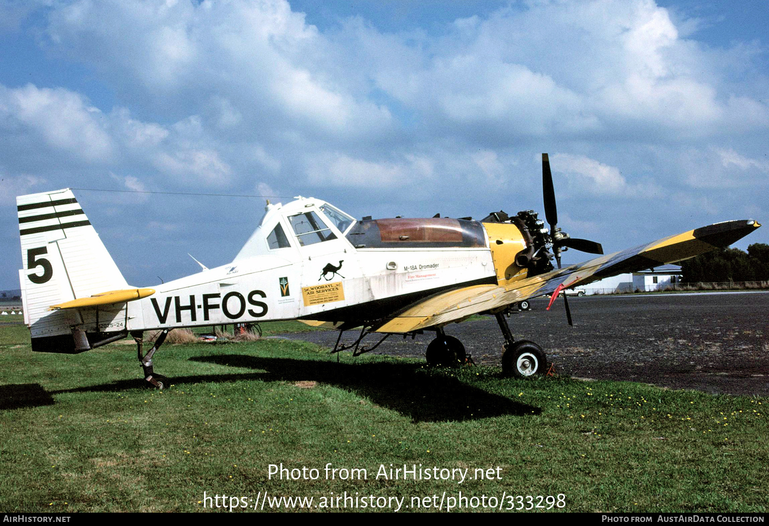 Aircraft Photo of VH-FOS | PZL-Mielec M-18A Dromader | Woorayl Air Services | AirHistory.net #333298