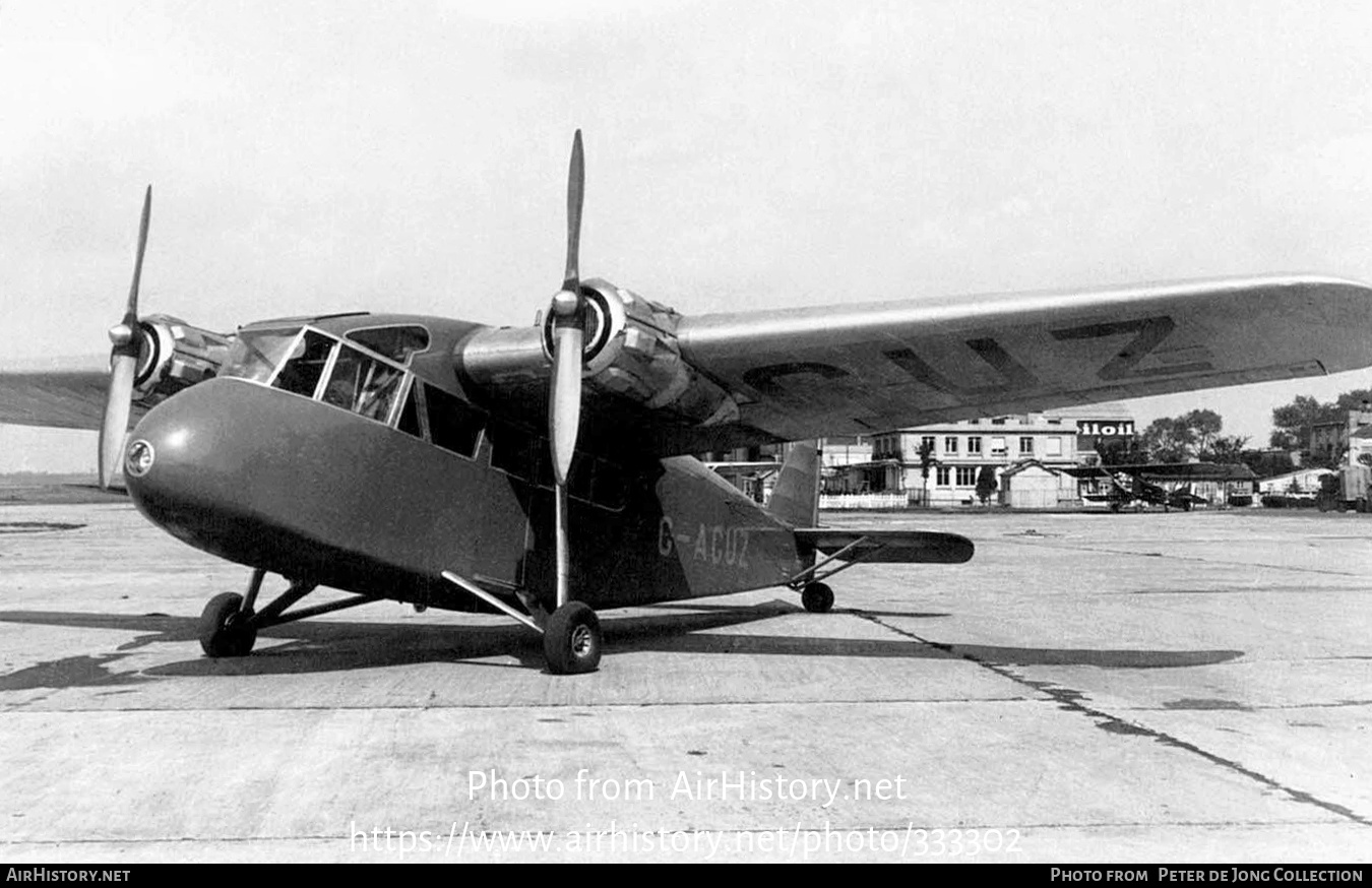 Aircraft Photo of G-ACUZ | Short S-16/1 Scion 2 | AirHistory.net #333302