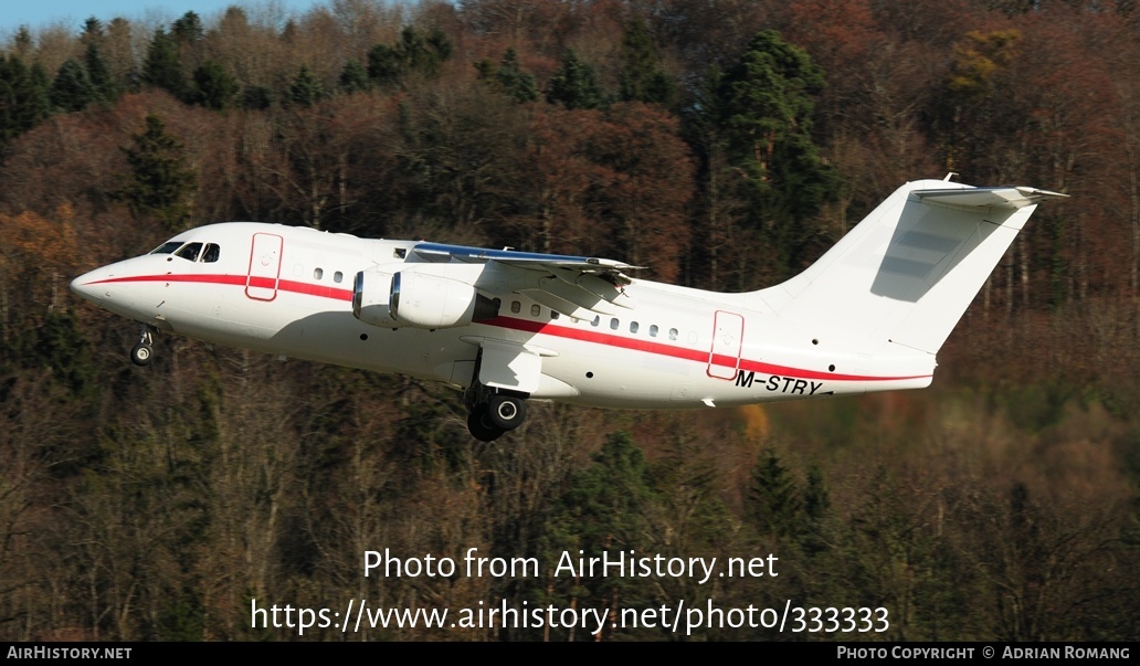 Aircraft Photo of M-STRY | British Aerospace Avro 146-RJ70 | AirHistory.net #333333