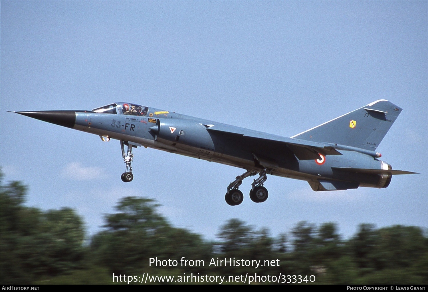 Aircraft Photo of 77 | Dassault Mirage F1C | France - Air Force | AirHistory.net #333340