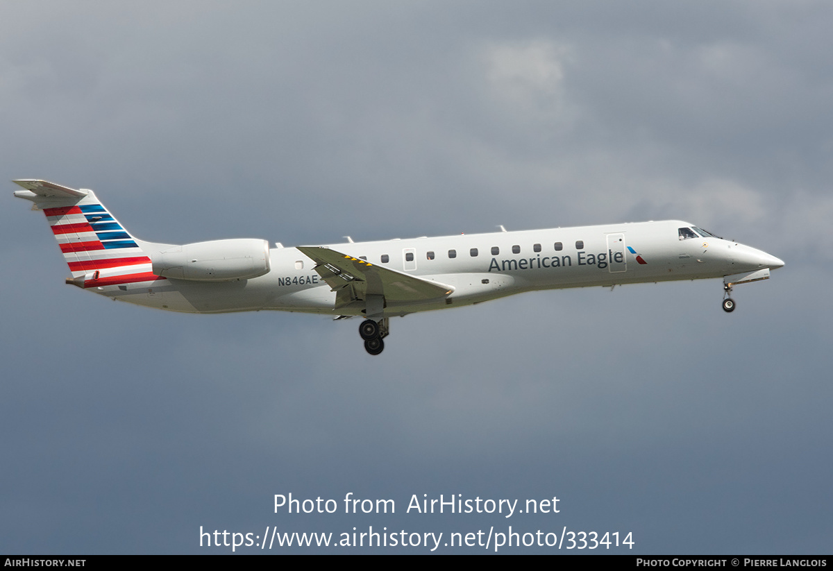 Aircraft Photo of N846AE | Embraer ERJ-140LR (EMB-135KL) | American Eagle | AirHistory.net #333414