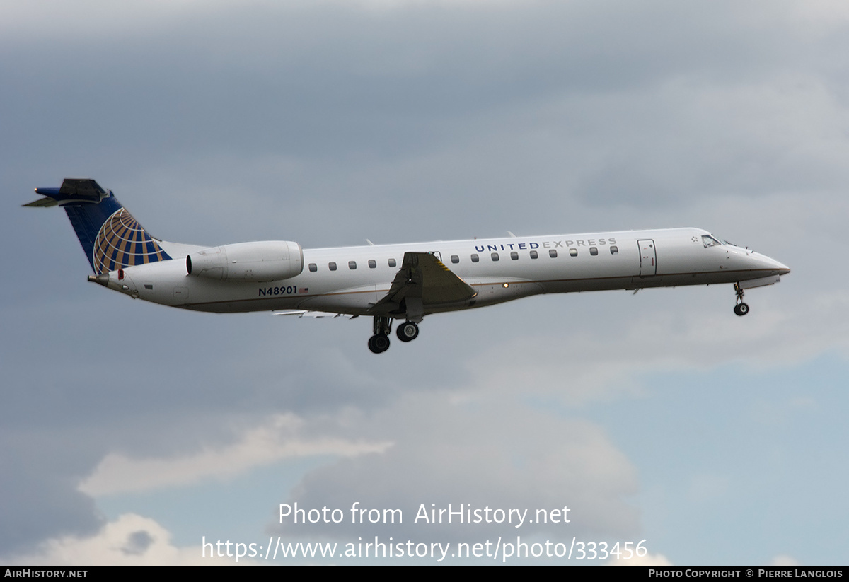 Aircraft Photo of N48901 | Embraer ERJ-145LR (EMB-145LR) | United Express | AirHistory.net #333456