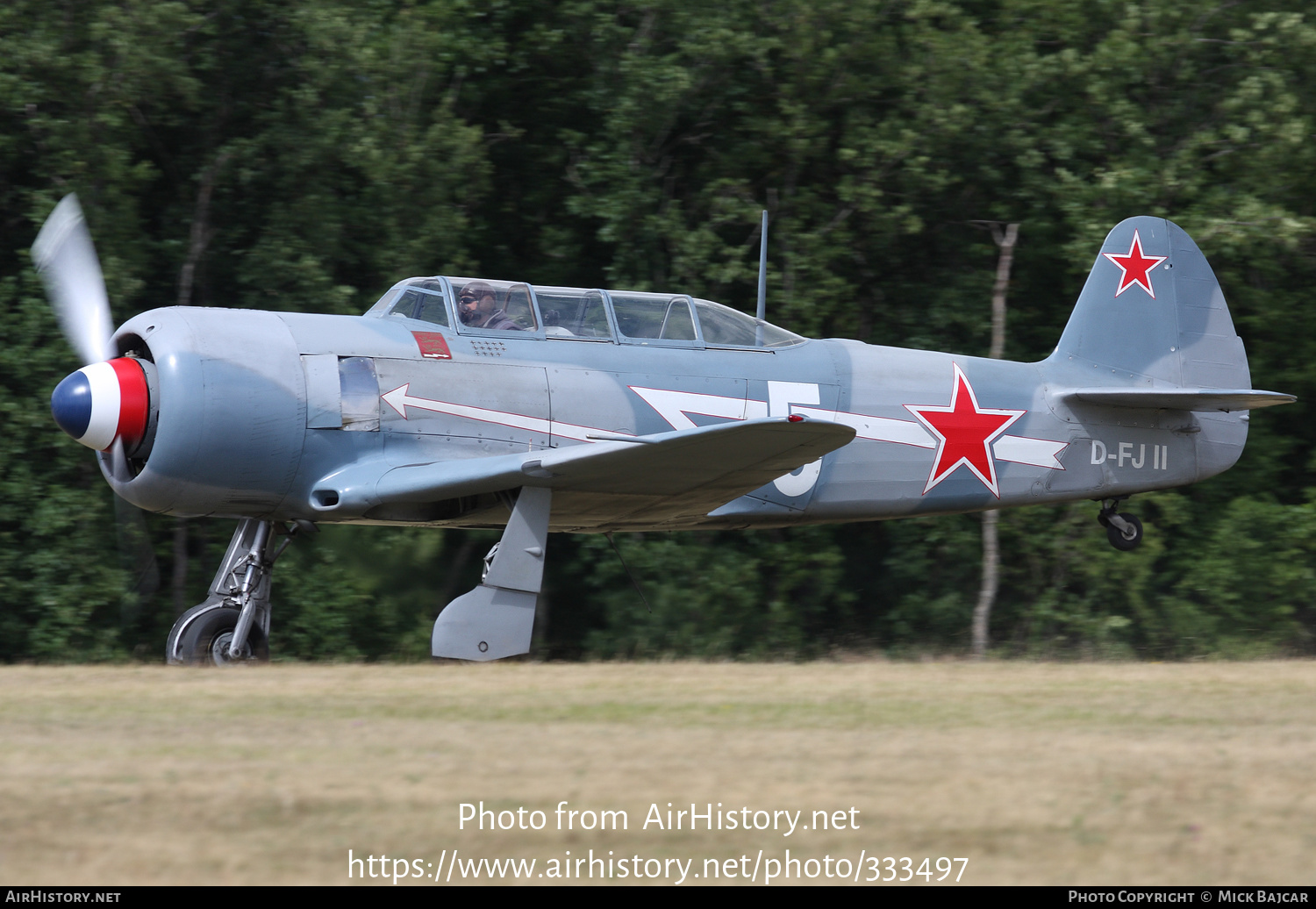 Aircraft Photo of D-FJII | Yakovlev Yak-11 | Soviet Union - Air Force | AirHistory.net #333497